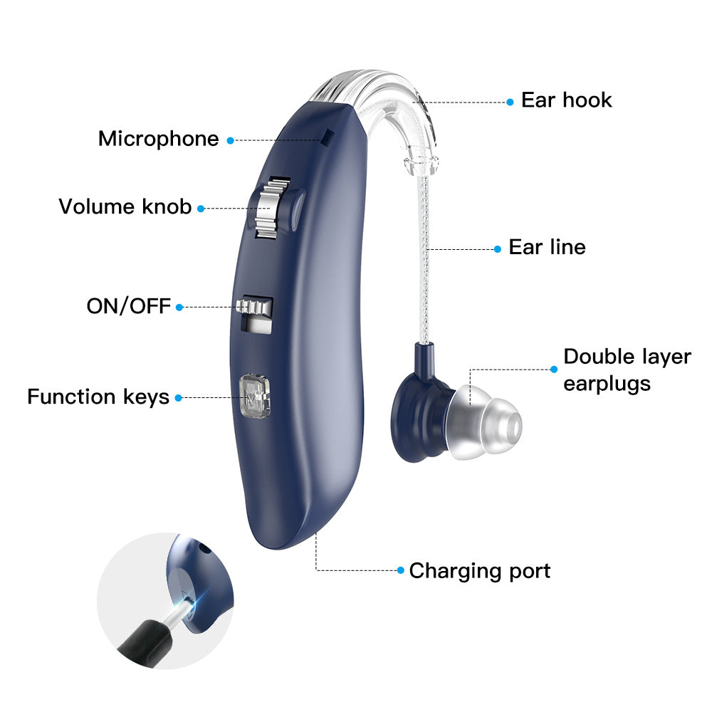 Digital Hearing Aid Bluetooth Hearing Aid Auxiliary Hearing For The Elderly