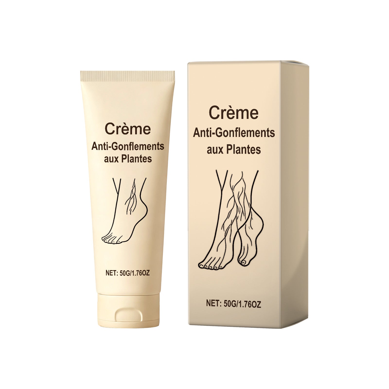 Leg Care Cream With Gentle Ingredients To Nourish And Soothe The Skin On Your Legs For A Comfortable Feel